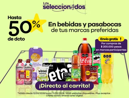 Catálogo Éxito en Tolú | Ofertas especiales atractivas para todos | 2026-05-12T00:00:00.000Z - 2026-05-21T00:00:00.000Z