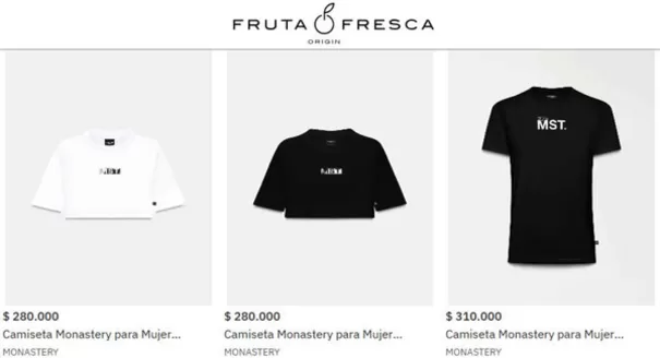 Catálogo Fruta Fresca en Sincelejo | Nueva colección de camisetas | 2026-05-28T00:00:00.000Z - 2026-05-31T00:00:00.000Z