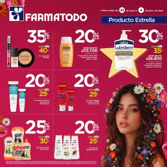 Catálogo FarmaTodo en Bosconia | Ofertas FarmaTodo | 2026-05-22T00:00:00.000Z - 2026-06-04T00:00:00.000Z