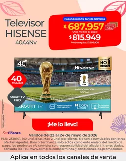 Catálogo Olímpica | Excelente oferta para todos los clientes | 2026-05-22T00:00:00.000Z - 2026-05-24T00:00:00.000Z