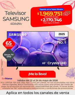 Catálogo Olímpica | Gangas exclusivas | 2026-05-22T00:00:00.000Z - 2026-05-24T00:00:00.000Z