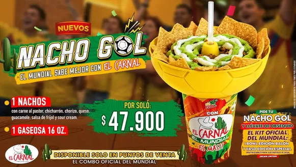 Catálogo El Carnal | Nacho Gol por solo $47.900 | 2026-05-25T00:00:00.000Z - 2026-07-31T00:00:00.000Z