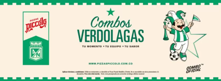 Catálogo Pizzas Piccolo | Combos VERDOLAGAS | 2026-05-25T00:00:00.000Z - 2026-06-01T00:00:00.000Z