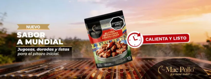 Catálogo MacPollo | Nuevo Sabor a Mundial | 2026-05-25T00:00:00.000Z - 2026-07-31T00:00:00.000Z