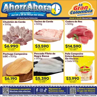 Catálogo La Gran Colombia en Guacarí | Ofertas La Gran Colombia | 2026-05-24T00:00:00.000Z - 2026-05-25T00:00:00.000Z