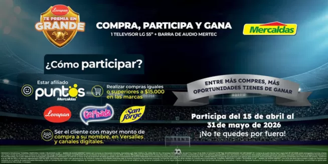 Catálogo Mercaldas | Ofertas principales para todos los cazadores de gangas | 2026-04-15T00:00:00.000Z - 2026-05-31T00:00:00.000Z