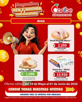 Catálogo Caribe Supermercados | Buga | 2026-05-29T00:00:00.000Z - 2026-06-01T00:00:00.000Z