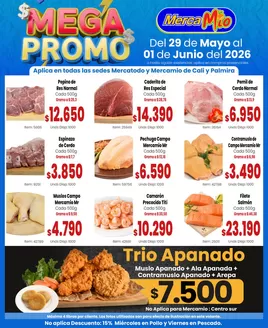 Catálogo MercaMío | Descuentos y promociones | 2026-05-29T00:00:00.000Z - 2026-06-01T00:00:00.000Z