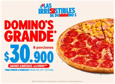 Catálogo Domino's Pizza | Precio Especial | 2026-06-03T00:00:00.000Z - 2026-06-30T00:00:00.000Z