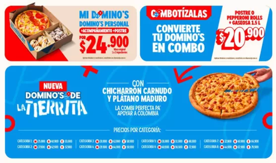 Catálogo Domino's Pizza | Menú Domino's Pizza | 2026-06-03T00:00:00.000Z - 2026-09-30T00:00:00.000Z