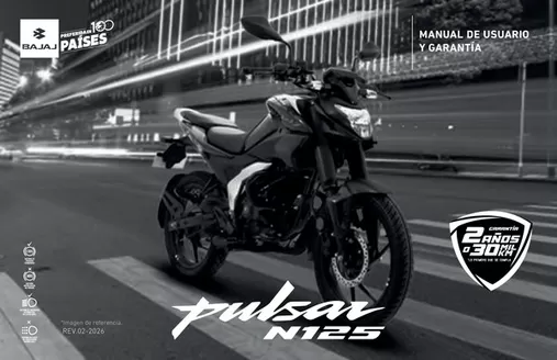 Catálogo Bajaj en Susa | MU PULSAR N 125 CARBURADA 2026 | 2026-06-04T00:00:00.000Z - 2026-06-18T00:00:00.000Z