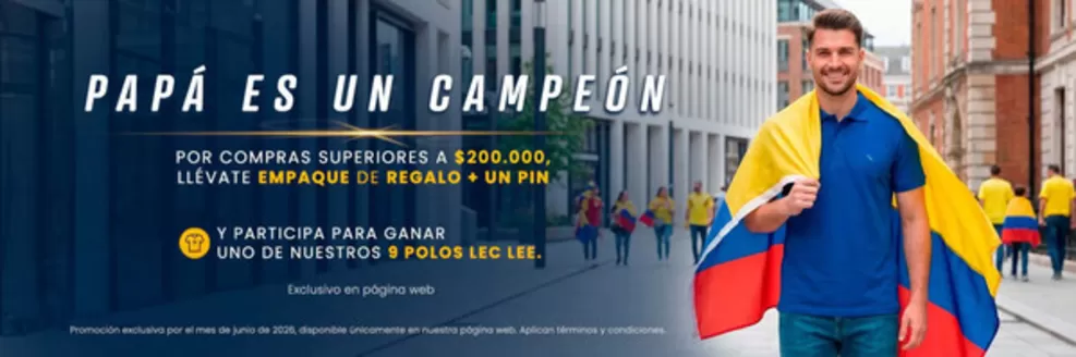 Catálogo Lec Lee | Papá es un campeón | 2026-06-05T00:00:00.000Z - 2026-06-30T00:00:00.000Z