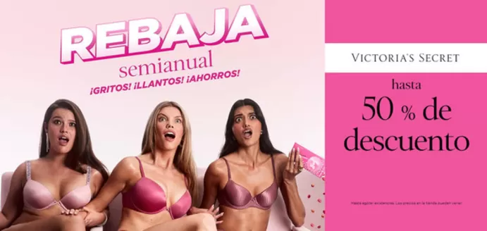 Catálogo Victoria’s Secret | Rebajas Hasta 50% DTO | 2026-06-05T00:00:00.000Z - 2026-06-08T00:00:00.000Z