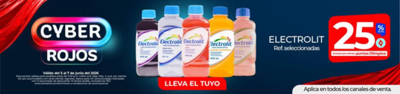 Catálogo Olímpica | Ofertas especiales para ti | 2026-06-05T00:00:00.000Z - 2026-06-07T00:00:00.000Z