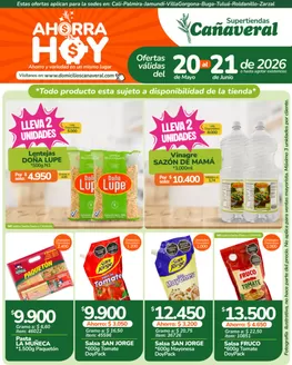 Catálogo Supertiendas Cañaveral en Villeta | Descuentos y promociones | 2026-05-20T00:00:00.000Z - 2026-06-21T00:00:00.000Z