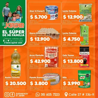 Catálogo Autoservicio El Jardín | Ofertas Autoservicio El Jardín | 2026-06-05T00:00:00.000Z - 2026-06-09T00:00:00.000Z