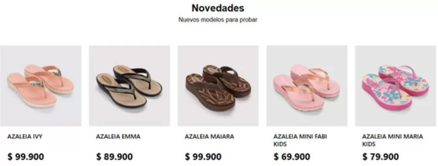 Catálogo Azaleia | Novedades | 2026-06-08T00:00:00.000Z - 2026-06-14T00:00:00.000Z