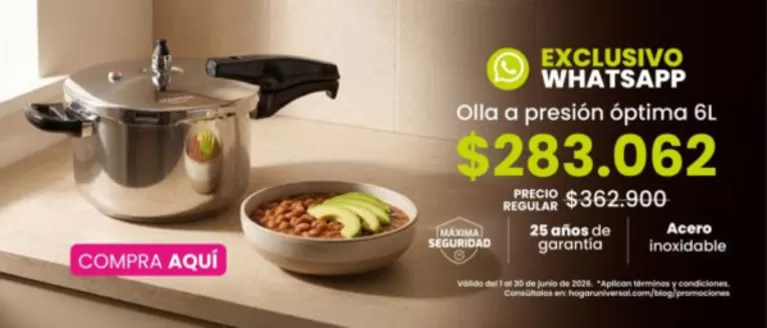 Catálogo Hogar Universal | Gran variedad de ofertas | 2026-06-01T00:00:00.000Z - 2026-06-30T00:00:00.000Z