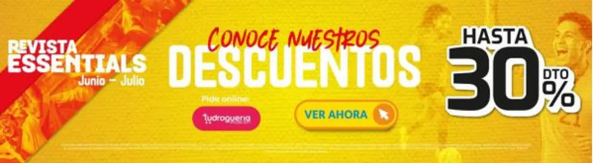 Catálogo Tu Droguería Virtual en Bello | Ofertas principales para todos los clientes | 2026-06-01T00:00:00.000Z - 2026-07-31T00:00:00.000Z