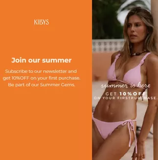 Catálogo Kibys en San Agustín | 10% OFF en tu primer Compra | 2026-06-11T00:00:00.000Z - 2026-07-31T00:00:00.000Z