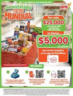 Catálogo Ara en Bogotá | Ofertas Ara | 2026-06-11T00:00:00.000Z - 2026-07-08T00:00:00.000Z