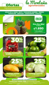 Catálogo La Montaña agromercados en Aldana | LA MONTAÑA OFERTAS SEMANALES | 2026-06-12T00:00:00.000Z - 2026-06-16T00:00:00.000Z