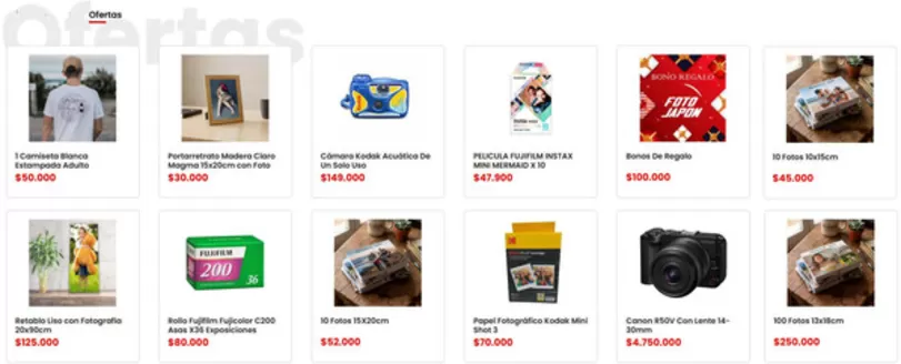 Catálogo Foto Japón en Tibasosa | Ofertas | 2026-06-12T00:00:00.000Z - 2026-06-30T00:00:00.000Z