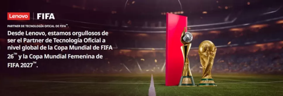 Catálogo Lenovo en Tibasosa | Lenovo, nuevo patrocinador tecnológico oficial de la FIFA | 2026-06-12T00:00:00.000Z - 2026-06-30T00:00:00.000Z