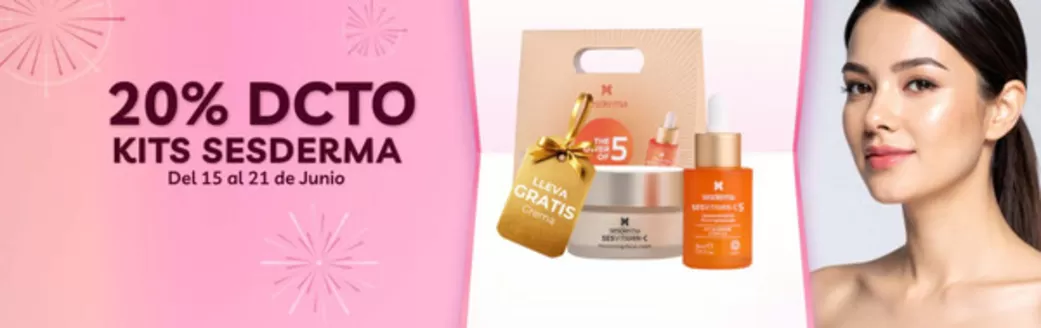 Catálogo Botica de la Piel | 20% Dcto Kits Sesderma | 2026-06-12T00:00:00.000Z - 2026-06-21T00:00:00.000Z