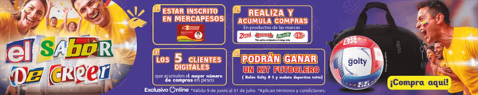 Catálogo MercaCentro | Ofertas para cazadores de gangas | 2026-06-09T00:00:00.000Z - 2026-07-31T00:00:00.000Z