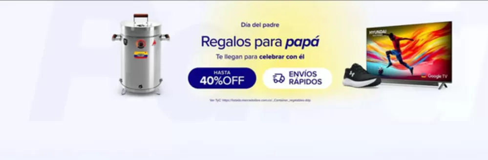 Catálogo Mercado Libre | Regalos para Papá | 2026-06-16T00:00:00.000Z - 2026-06-19T00:00:00.000Z