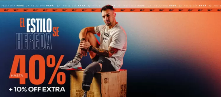 Catálogo Reebok en Ubaque | Hasta 40% OFF +10% OFF extra | 2026-06-16T00:00:00.000Z - 2026-06-30T00:00:00.000Z