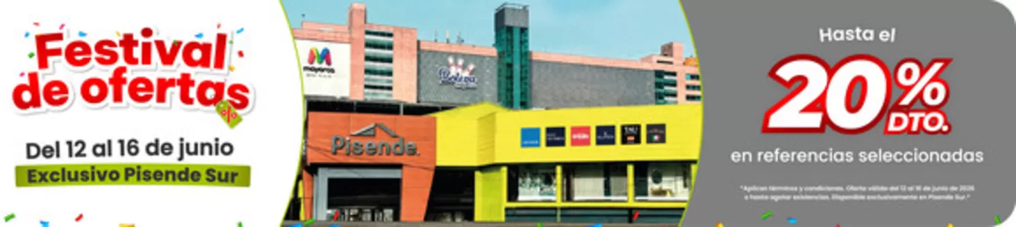 Catálogo Pisende | Promociones  | 2026-06-18T00:00:00.000Z - 2026-06-30T00:00:00.000Z