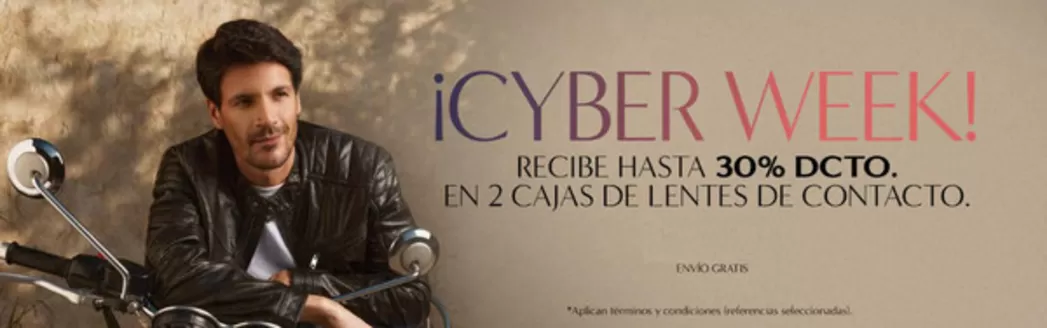 Catálogo Ópticas GMO | Cyber Week hasta 30% OFF | 2026-06-22T00:00:00.000Z - 2026-06-28T00:00:00.000Z
