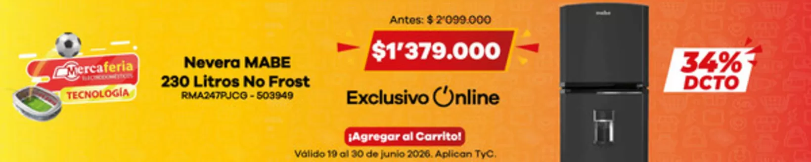 Catálogo MercaCentro | Ofertas principales y descuentos | 2026-06-19T00:00:00.000Z - 2026-06-30T00:00:00.000Z