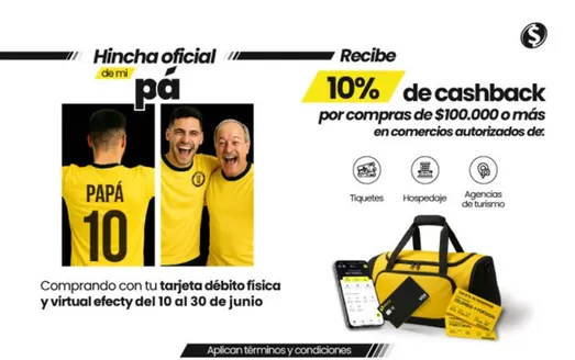 Catálogo Efecty | 10% de cashback por compras de $100.000 o más | 2026-06-23T00:00:00.000Z - 2026-06-30T00:00:00.000Z