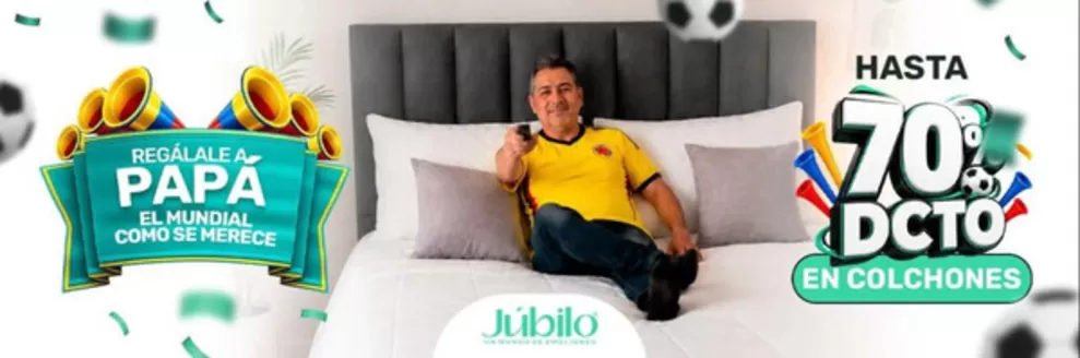 Catálogo Colchones Júbilo | Hasta 70% OFF | 2026-06-23T00:00:00.000Z - 2026-06-30T00:00:00.000Z