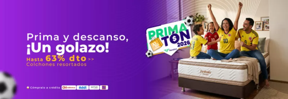 Catálogo Colchones Fantasía | Ofertas Colchones Fantasía | 2026-06-23T00:00:00.000Z - 2026-06-30T00:00:00.000Z