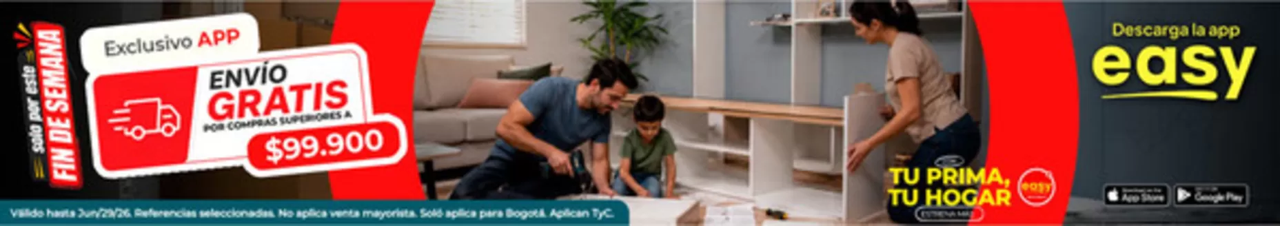 Catálogo Easy | Descubre ofertas atractivas | 2026-06-25T00:00:00.000Z - 2026-06-29T00:00:00.000Z