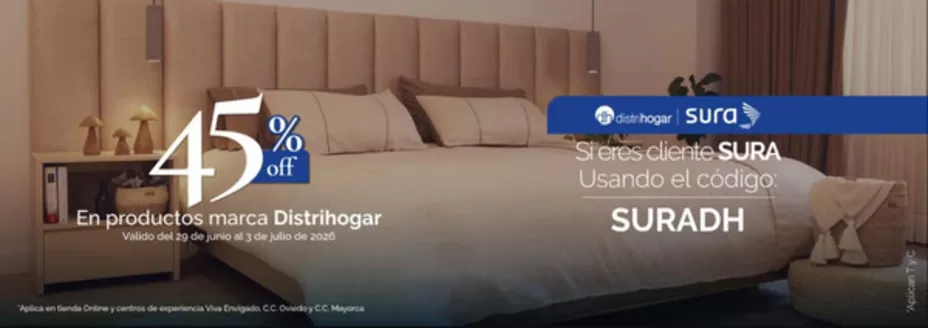Catálogo Distrihogar | 45% OFF | 2026-06-29T00:00:00.000Z - 2026-07-03T00:00:00.000Z