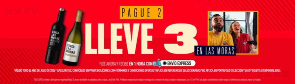 Catálogo Dislicores | Paga 2 Lleva 3 y Lleva Gratis | 2026-07-01T00:00:00.000Z - 2026-07-31T00:00:00.000Z