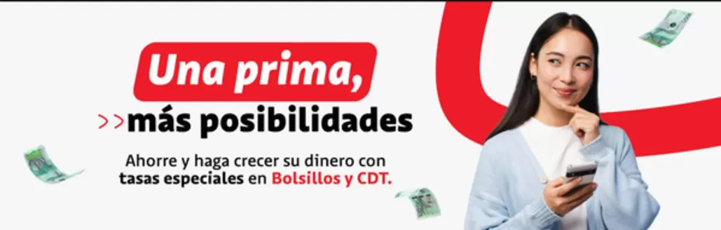 Catálogo Davivienda en Cartago | Ahorre y haga crecer su dinero con tasas especiales en Bolsillos y CDT | 2026-07-02T00:00:00.000Z - 2026-07-31T00:00:00.000Z