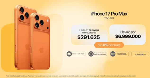 Catálogo Mac Center | Precio Especial | 2026-07-03T00:00:00.000Z - 2026-07-19T00:00:00.000Z