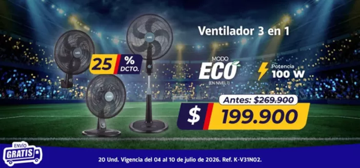 Catálogo Kalley en Guarne | Ofertas Kalley | 2026-07-04T00:00:00.000Z - 2026-07-10T00:00:00.000Z