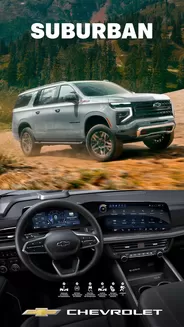 Catálogo Chevrolet | Ficha tecnica suburban 2026 | 2026-07-06T00:00:00.000Z - 2026-07-20T00:00:00.000Z