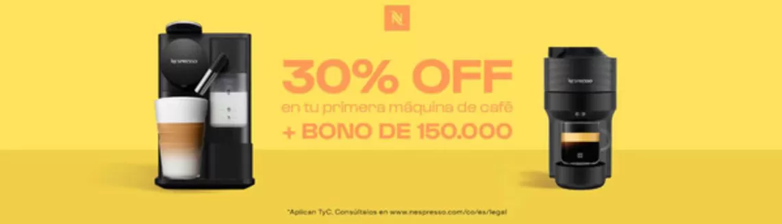Catálogo Nespresso en Bogotá | Promociones | 2026-07-07T00:00:00.000Z - 2026-07-31T00:00:00.000Z