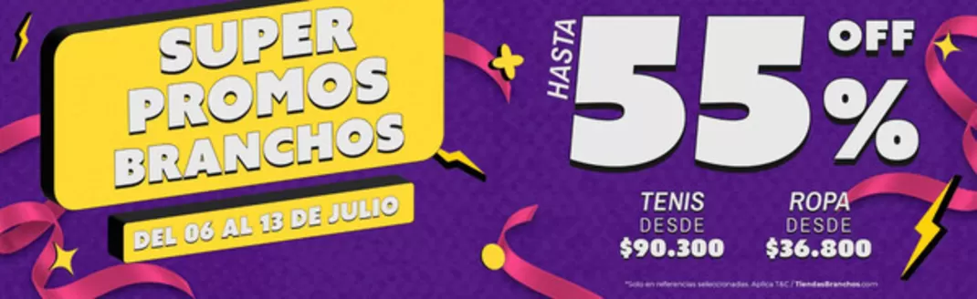 Catálogo Branchos en Medellín | Hasta 55% OFF | 2026-07-08T00:00:00.000Z - 2026-07-13T00:00:00.000Z