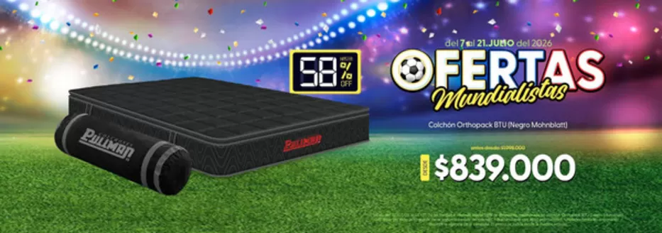 Catálogo Pullman | Ofertas Pullman | 2026-07-07T00:00:00.000Z - 2026-07-21T00:00:00.000Z