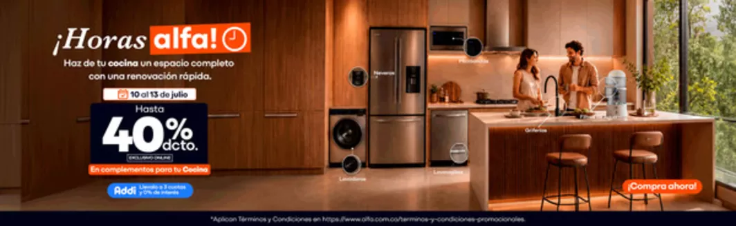 Catálogo Alfa | Descuentos y promociones | 2026-07-10T00:00:00.000Z - 2026-07-13T00:00:00.000Z