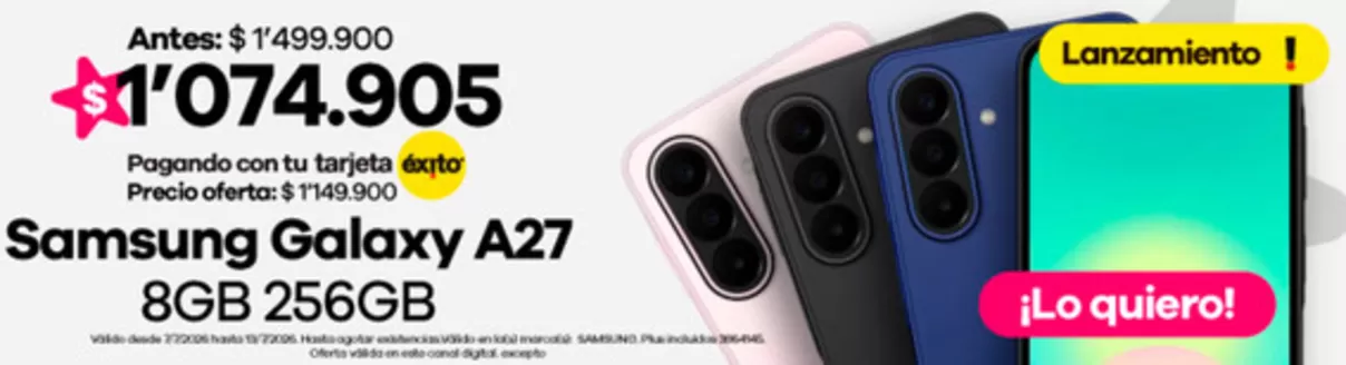 Catálogo Éxito en La Ceja | Ofertas principales para ahorradores | 2026-07-07T00:00:00.000Z - 2026-07-13T00:00:00.000Z